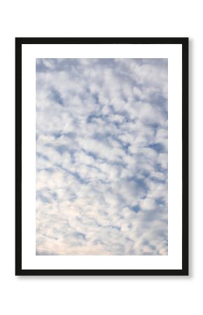 Blue Sky with White Clouds Background