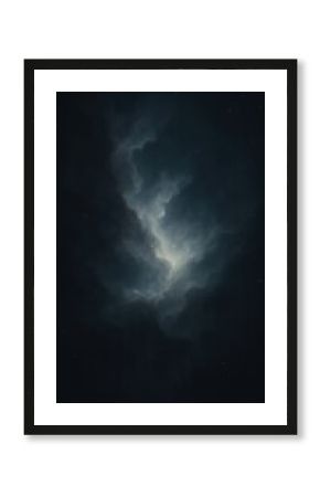 Ethereal cosmic cloud formation