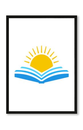 sun and book