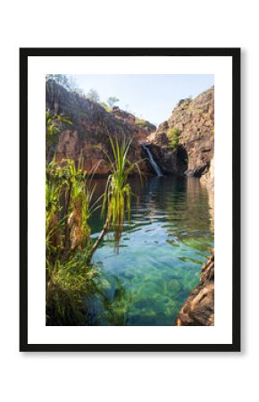Maguk, natural gorge in the mountains 