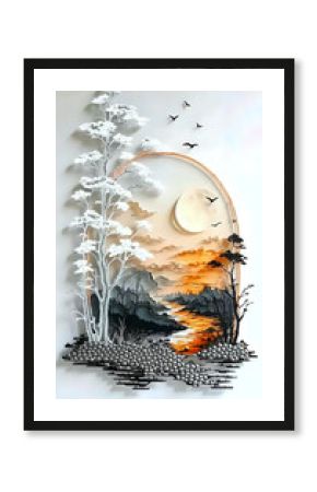 Autumn in the city I Wall Decor 