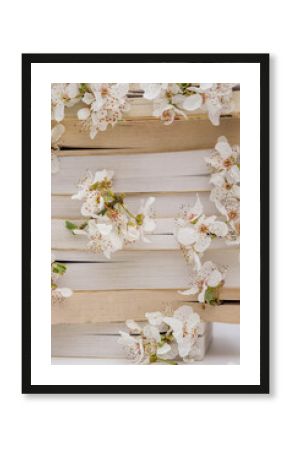 Books and flowers