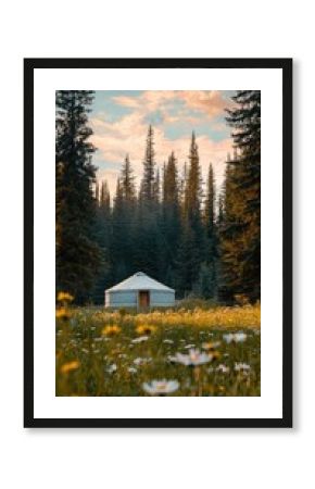 Serene Yurt Retreat in Nature's Embrace