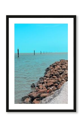 pier in the sea