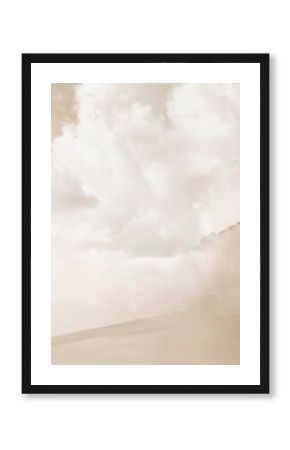 Pastel cloud background, dreamy nature design