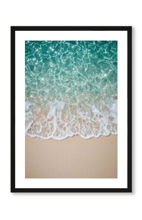 Natural beach forms and tidal motion seen from a high angle, great for editorial beach articles or exotic travel content