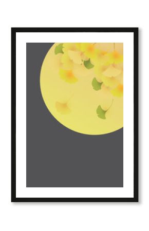 紅葉　イチョウ　秋　背景 