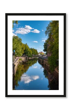 Uppsala is a city near Stockholm, Sweden, famous for Uppsala University
