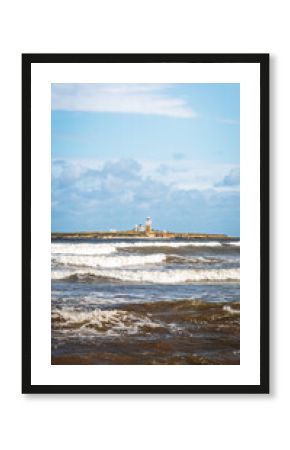 Amble Dunes, with views of Coquet Island and Low Hauxley,  Northumberland September 2025
