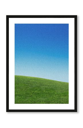 Grainy grass hill landscape background