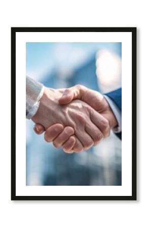 handshake of businessmen greeting each other no logos no brands ar 34
