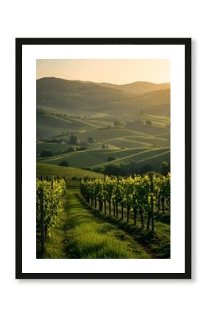 vineyard in autumn