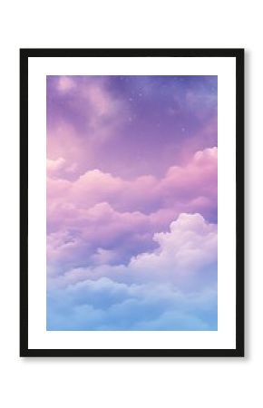 Serene Dreamy Sky Gradient Wallpaper for Phone Background