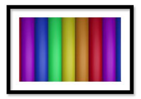 Image of rainbow stripes and colours moving on seamless loop