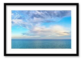 beautiful seascape panorama.