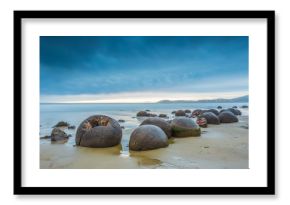 Moeraki Boulders. Oamaru New Zealand