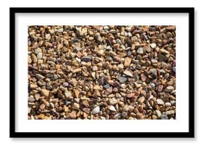 Full frame shot of pebbles stones at beach