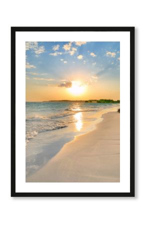 Tranquil Beach Sunset