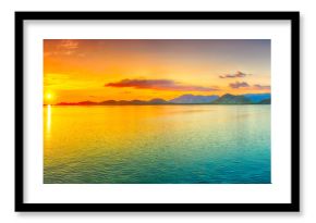 Sunset panorama