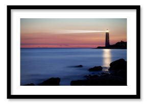 Lighthouse on the coast