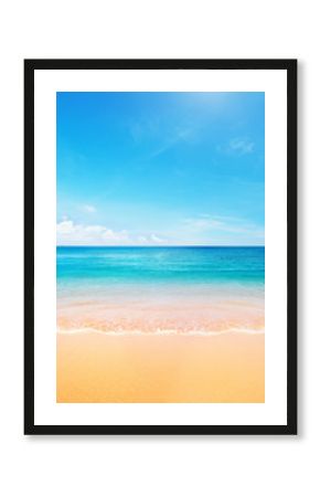 beach and tropical sea