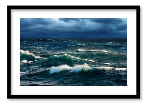 Breaking Waves at Rising Storm