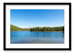 View of West Tensleep Lake in Wyoming