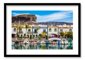 Port In Puerto de Mogan, Gran Canaria, Spain