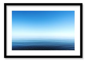 Calm gulf of Riga, Baltic sea.