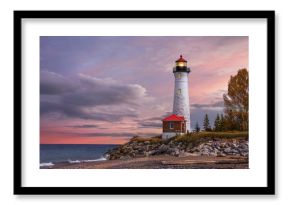 Sunset at the Crisp Point Lighthouse