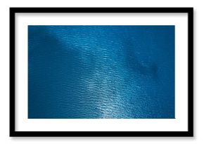 Blue sea water texture