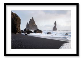 plaża wulkaniczna, Islandia