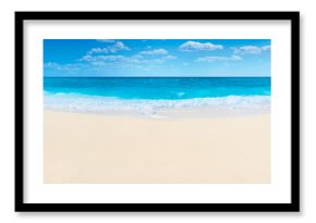 Summer beach and sea