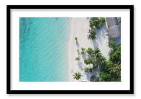 Amazing bird eyes view in Maldives