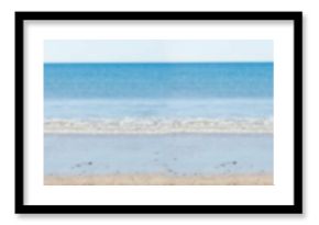 Scenic view of beach and sea
