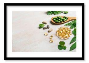 Natural organic supplements and vitamins