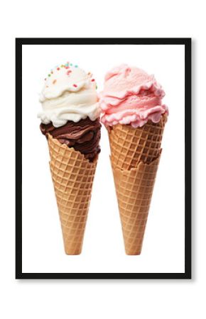 PNG Soft serve ice cream cones dessert food