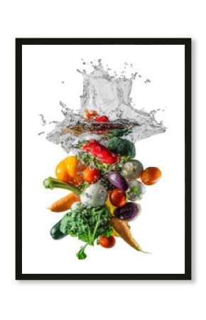PNG Vegetables vegetables produce splash.