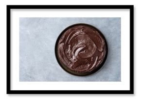 Chocolate cake with dark chocolate ganache topping