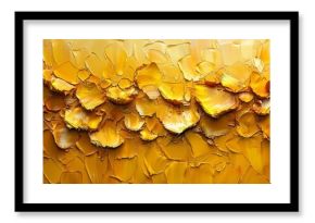 Golden grain abstract art prints. Oil on canvas. Brush the paint. Butterfly, modern art. Flying butterfly prints, wallpaper, posters, cards, murals, carpet, hanging prints.