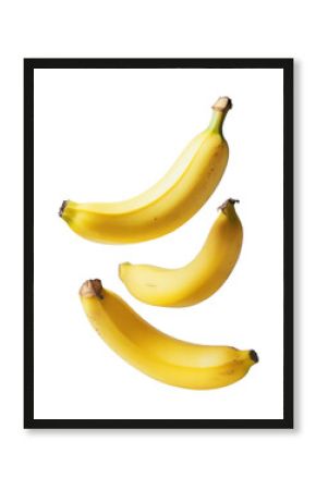 PNG Bananas background floating isolated.