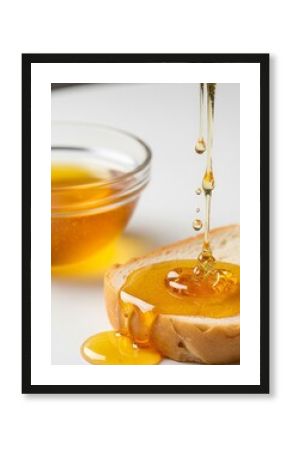 honey and bread