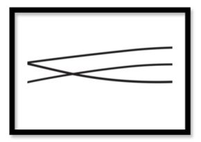 Thin line wavy abstract vector background. Curve wave seamless pattern.Curved black long lines seamless wave pattern. Thin line wavy abstract vector