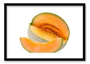 melon isolated on transparent png