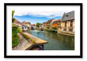 Petite France sur les rives de l’Ill, Strasbourg, Alsace 