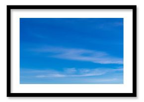 Clear blue sky with no clouds