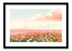 Flowers nature landscape outdoors.