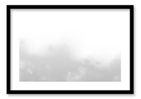 Dense gray fog spreading across the scene on a transparent layer. Designed for horror, thriller, or mysterious atmosphere scenes. Realistic smoke effect. PNG