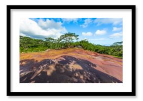 Terres de couleurs, Chamarel, Île Maurice 