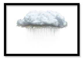 PNG Rain cloud background isolated explosion.